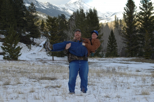 SANDY AND MARK YATES
EASTERN ROCKY FRONT IN MONTANA